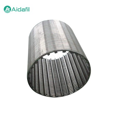 Durable Stainless Steel Wedge Wire Screen Tube