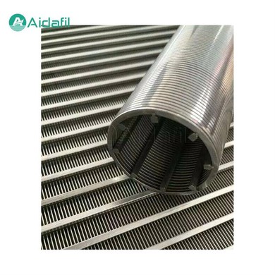 Durable Stainless Steel Wedge Wire Screen Tube