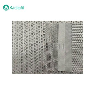 Enhanced Strength Perforated Plate Sintered Mesh