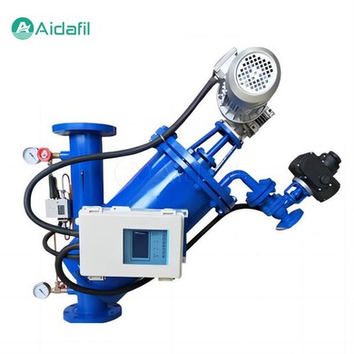 Fully Automatic Y-Shaped Brush-Type Self-Cleaning Filter
