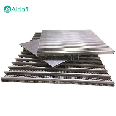 High Efficiency Filtering Stainless Steel Wedge Wire Mesh