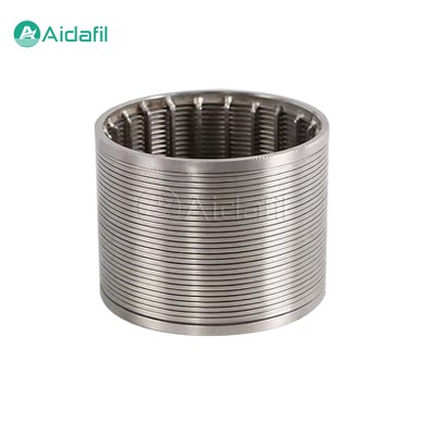 High Filtration Accuracy Wedge Wire Filter Tube