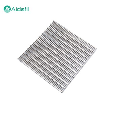 High Strength Uniform Gap Stainless Steel Wedge Wire Mesh