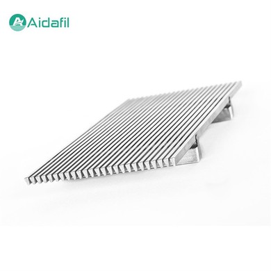 High Strength Uniform Gap Stainless Steel Wedge Wire Mesh