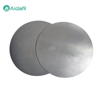 Low Pressure Drop Metal Fiber Sintered Felt Filter Disc