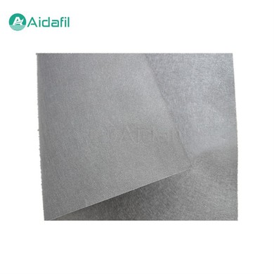 Mesh-Added Metal Sintered Fiber Felt