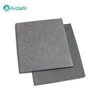 Metal Fiber Sintered Felt With Protective Net