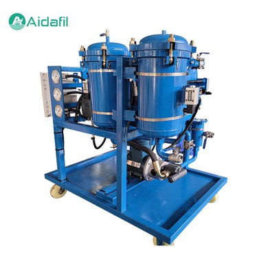 Engine Oil Coalescing Dehydration Oil Filter Machine