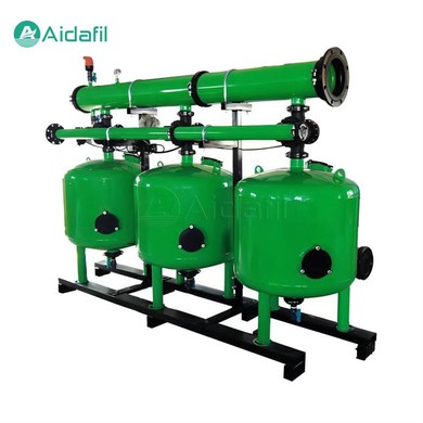 Small Filtration Resistance Quartz Sand Filter