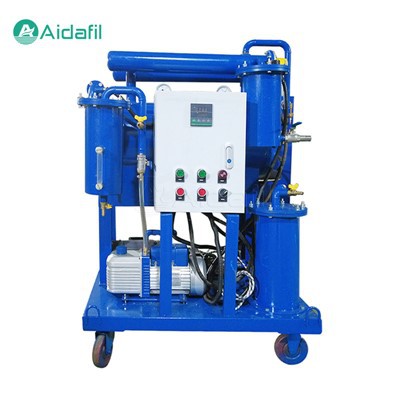 Vacuum Dehydrator Oil Purifier For Engine Oil Purification