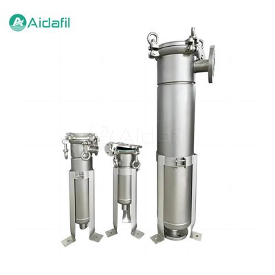 Compact Side-Inlet Bottom-Outlet Single Bag Filter