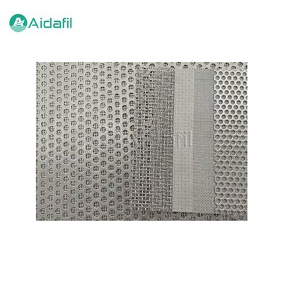 Enhanced Strength Perforated Plate Sintered Mesh