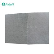 Mesh-Added Metal Sintered Fiber Felt