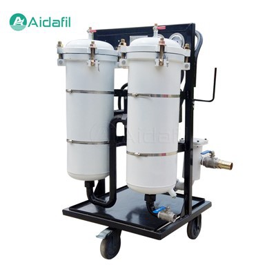 Small-Size Easy-Moving Portable Hand-Push Engine Oil Filter Machine