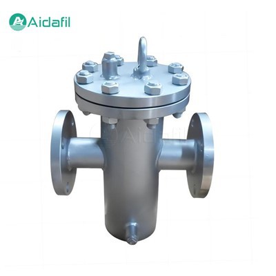 Stainless Steel Straight-Through Basket Filter