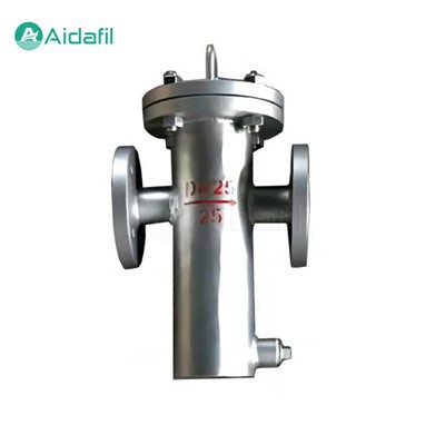 Straight-Through Flow Basket Filter