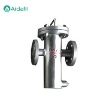 Straight-Through Stainless Steel Basket Filter