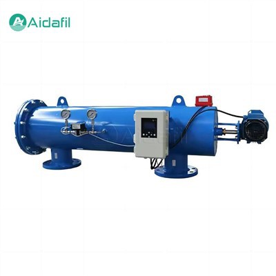 Water Filtration Horizontal Type Automatic Self Cleaning Filter