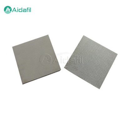 Stainless Steel Fiber Sintered Felt With Single Protective Mesh Layer