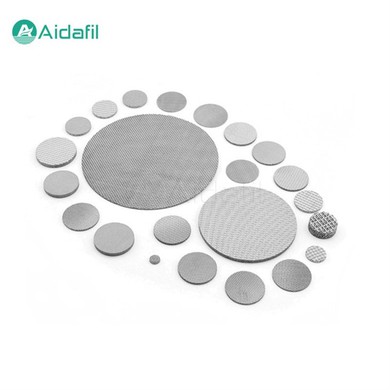 Uniform Filtration Accuracy Sintered Mesh Filter Disc
