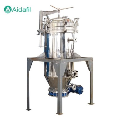 Vibrating Slag Removal Vertical Design Leaf Filter