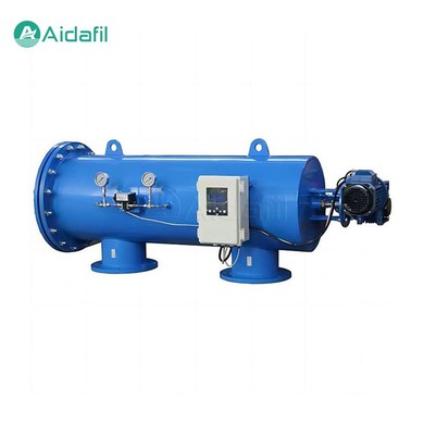 Water Filtration Horizontal Type Automatic Self Cleaning Filter