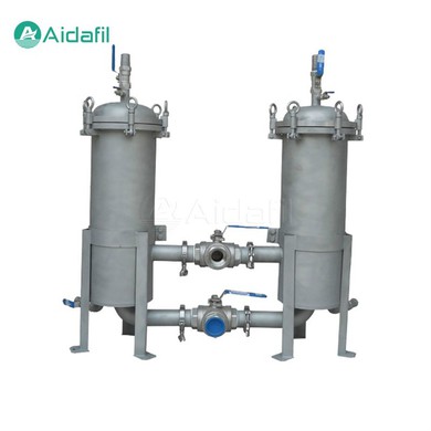 Well Sealed Stainless Steel Duplex Filter