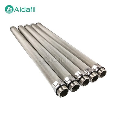 Porous Metal Media Filter Element