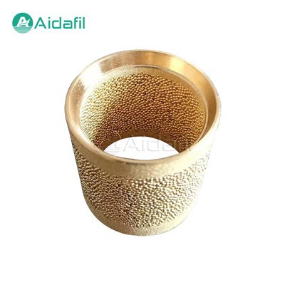 Porous Elements Sintered Bronze Powder Filter Cartridge