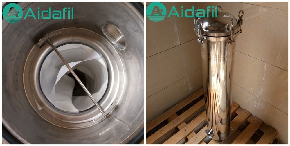 Single Bag Filter Housing