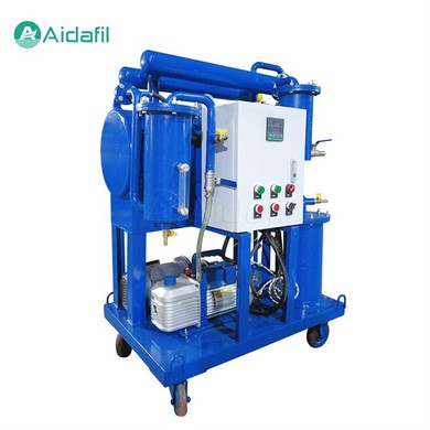 Vacuum Dehydrator Oil Purifier For Engine Oil Purification