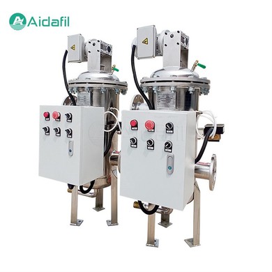 Continuous-Operation Automatic Self-Cleaning Filter
