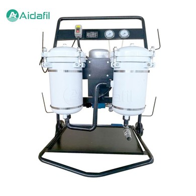 Cost-Efficient Hand-Propelled Hydraulic Oil Purifier Trolley