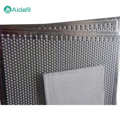 Customizable Advanced Perforated Plate Sintered Mesh