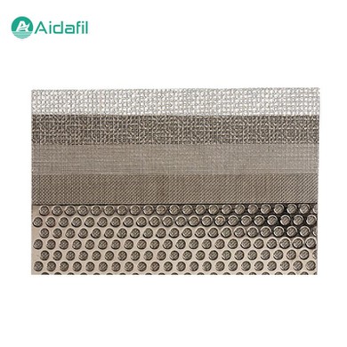 Enhanced Strength Perforated Plate Sintered Mesh