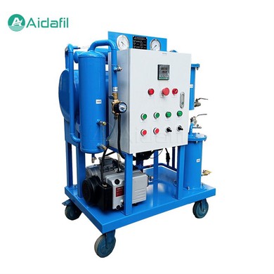 Explosion-Proof Vacuum Dehydration Oil Purifier For Diesel Oil Filtration