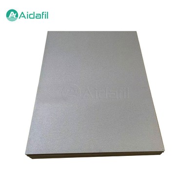 Good Chemical Stability Titanium Powder Sintered Plate