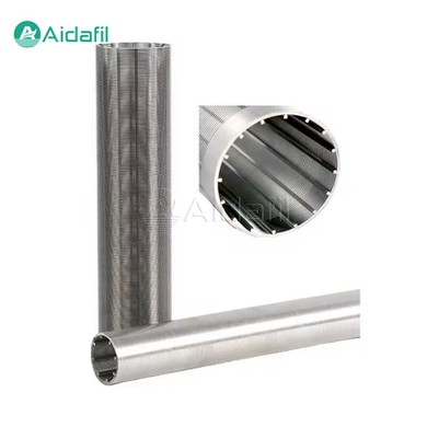 Good Filtration Performance Wedge Wire Filter Tube