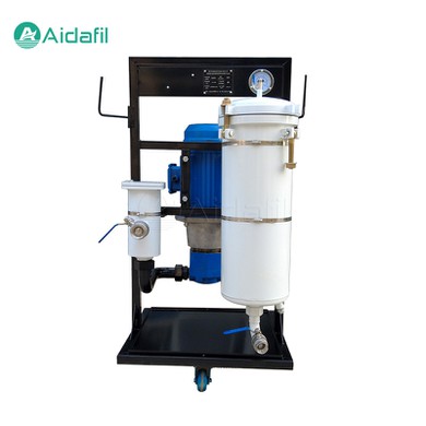 Hand Push Portable Oil Filter And Purify Trolley