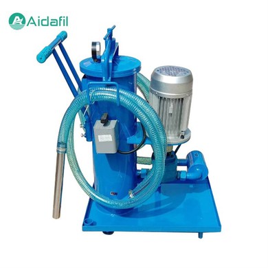 Hand Push Type Portable Oil Filtration Cart