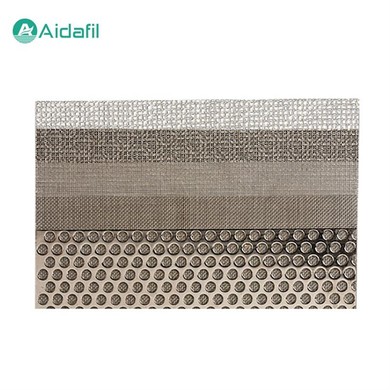 High Efficiency Perforated Plate Composite Sintered Mesh