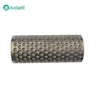 High Performance Perforated Plate Metal Sintered Mesh