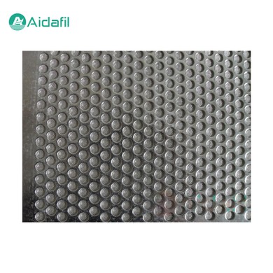 High Performance Perforated Plate Metal Sintered Mesh