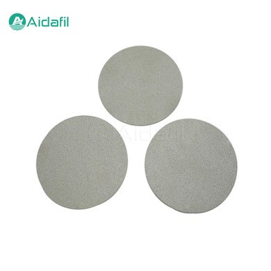 High Quality Porous Sintered Titanium Powder Filter Disc