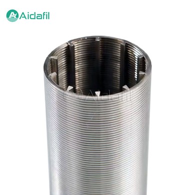 High Quality Stainless Steel Wedge Wire Screen Pipe