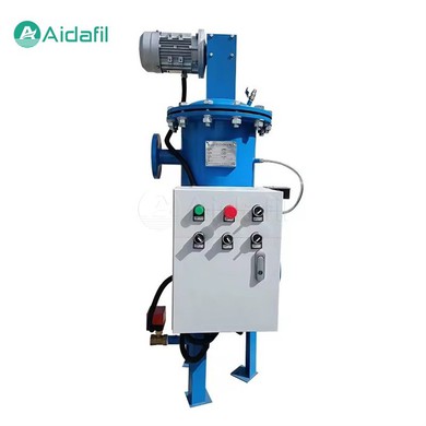 Highly Automated Automatic Self-Cleaning Filter