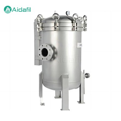 Large Capacity Stainless Steel Multi-Bag Filter For Water Purification Plant
