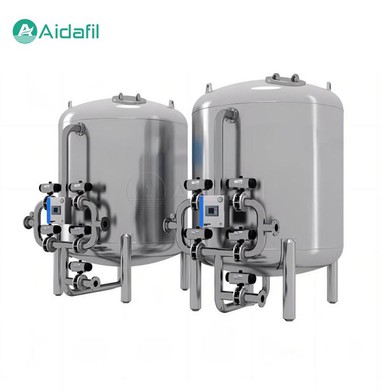 Large Capacity Vertical Placed Sand Filter