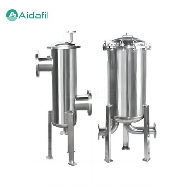 Mirror Polishing Stainless Steel Single Bag Filter