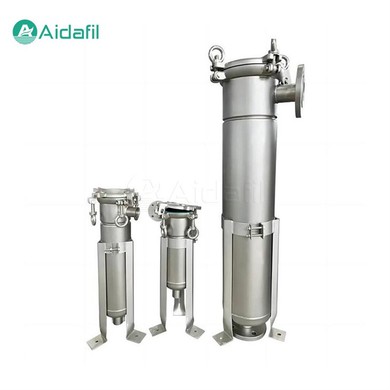 Side-Inlet Bottom-Outlet Single Bag Filter